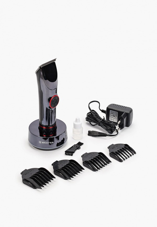 Машинка для стрижки и бритья Brayer BR3403, цвет: черный, MP002XU05IJB ...