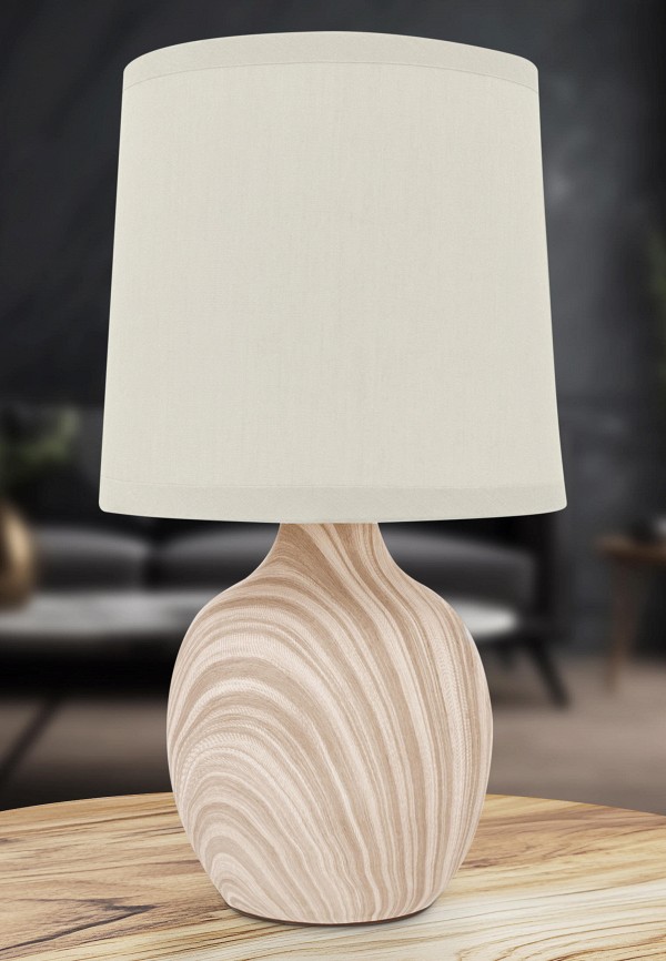 Elan Gallery Светильник настольный - 15х15х26,5 см Мраморная, с круглым абажуром - фото 3