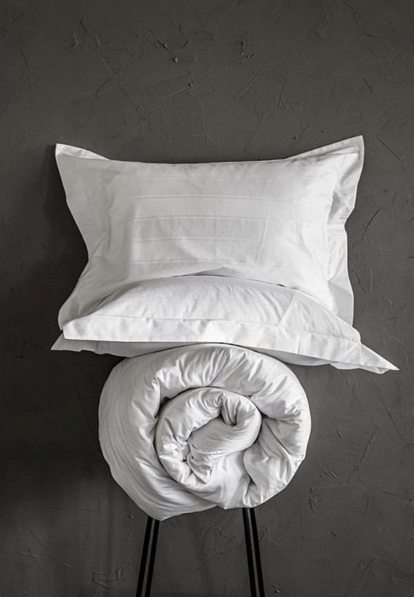 Bellehome Пододеяльник 1,5-спальный - Винсент Blanca cтрайп-сатин 150х210 - фото 4