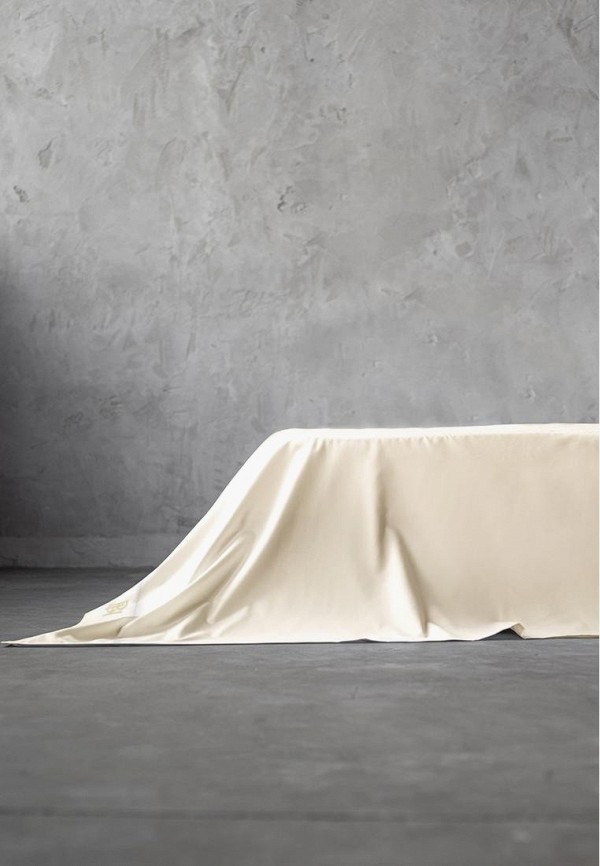 Bellehome Простыня Евро - Амедея Cream, 245х250 - фото 1