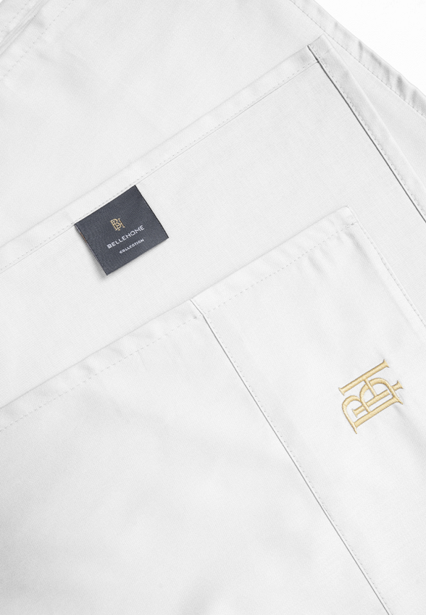 Bellehome Простыня Евро - Амедея Blanca, 245х250 - фото 4