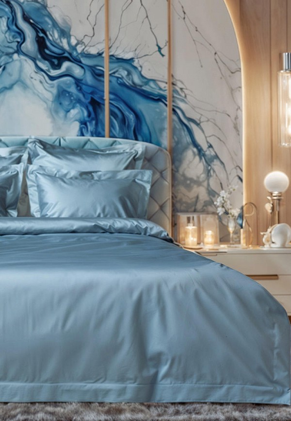 Bellehome Постельное белье Семейное - Селена Frost, сатин-премиум 400 TC - фото 2