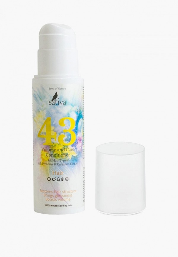 Sativa Кондиционер для волос - ухаживающий, для объема волос №43 - фото 1