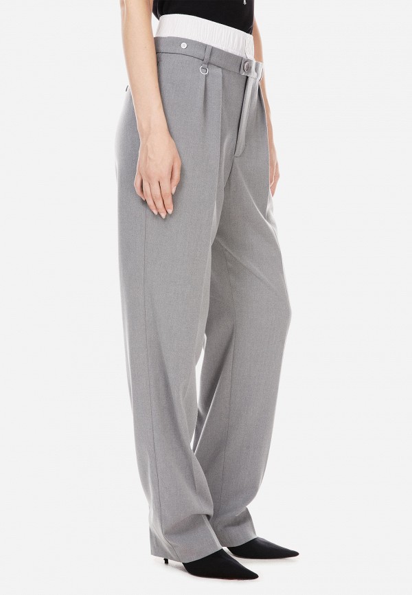 Post Post Scriptum Брюки - прямого кроя с двойным поясом - фото 2