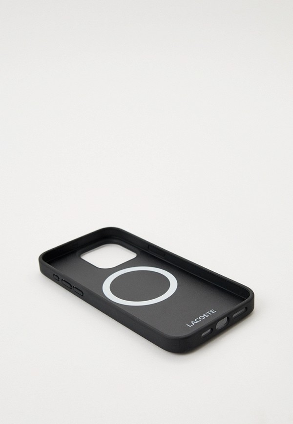 Lacoste Чехол для iPhone - 15 Pro Max, с MagSafe, PVC Iconic logo - фото 2