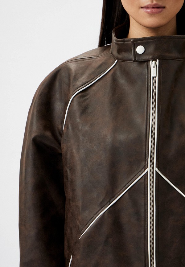 Berhasm Куртка кожаная - Biker Jacket - фото 5