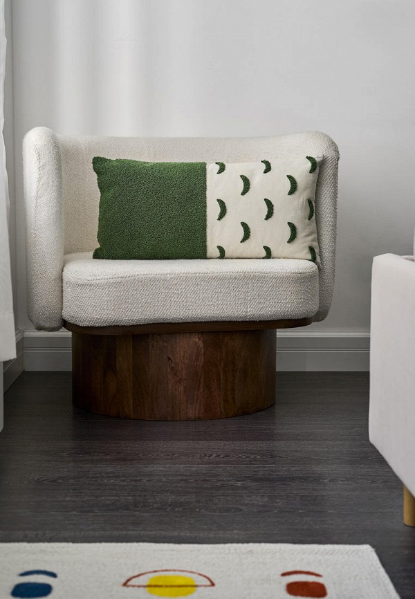 Moroshka Подушка декоративная - хлопковая двусторонняя с вышивкой Kira 30х60 см - фото 3