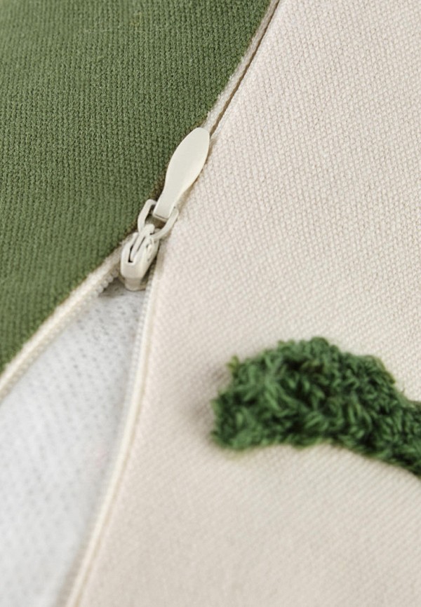 Moroshka Подушка декоративная - хлопковая двусторонняя с вышивкой Kira 30х60 см - фото 6