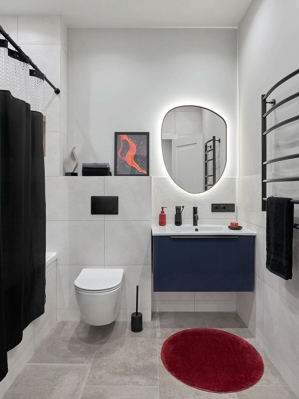 Moroshka Коврик для ванной - Magma 70х70 см - фото 3