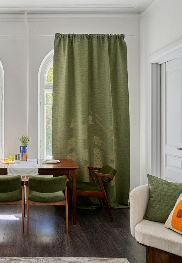 Moroshka Штора - димаут, жатая фактура ткани Kira 160х300 см - фото 1