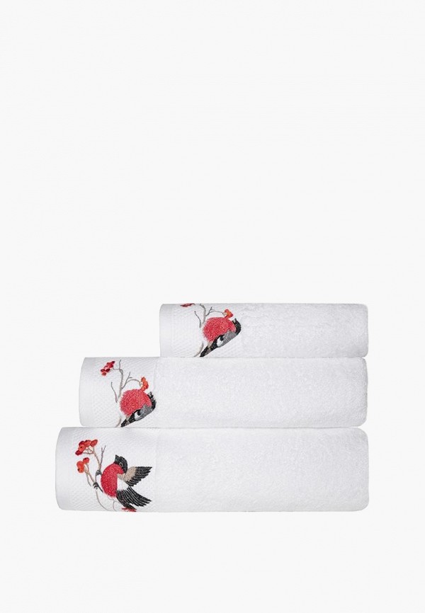 Bellehome Полотенца 3 шт. - Айсберг Русская зима махровые с вышивкой - фото 1