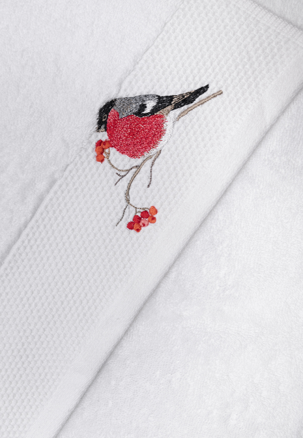 Bellehome Полотенца 3 шт. - Айсберг Русская зима махровые с вышивкой - фото 5