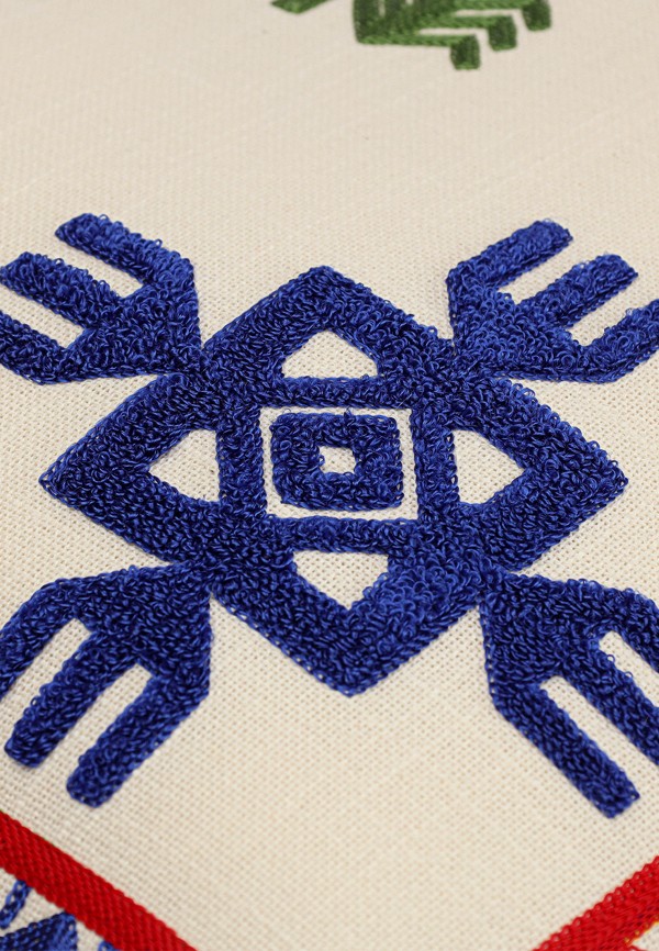 Tkano Подушка декоративная - по мотивам чувашских орнаментов Cultural Heritage 45х45 см - фото 4