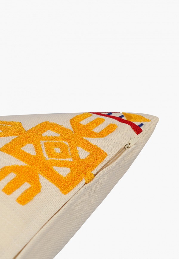 Tkano Подушка декоративная - по мотивам чувашских орнаментов Cultural Heritage 45х45 см - фото 3