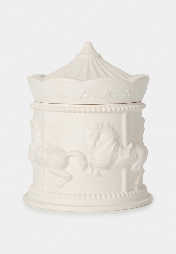 Ta&Ko Home Свеча ароматическая - "Карусель" Тыквенный пирог, деревянный фитиль - фото 2