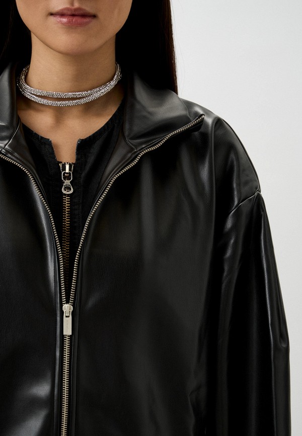 Berhasm Куртка кожаная - Off Shoulder - фото 5