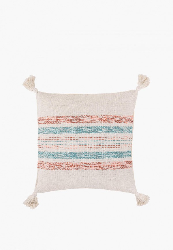 Moroshka Наволочка декоративная - с плетением и кисточками Desert 40x40 см - фото 1