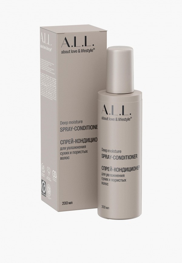 A.L.L. About love & lifestyle Спрей для волос - увлажняющий для сухих и пористых волос - фото 1