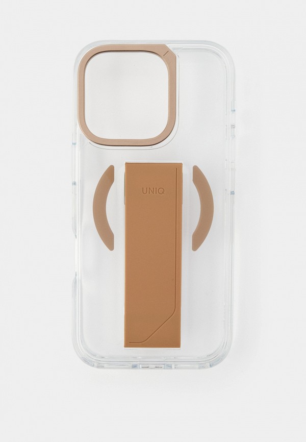Uniq Чехол для iPhone - 16 Pro, Heldro Max, с MagSafe, с ремешком на руку, с функцией подставки - фото 1