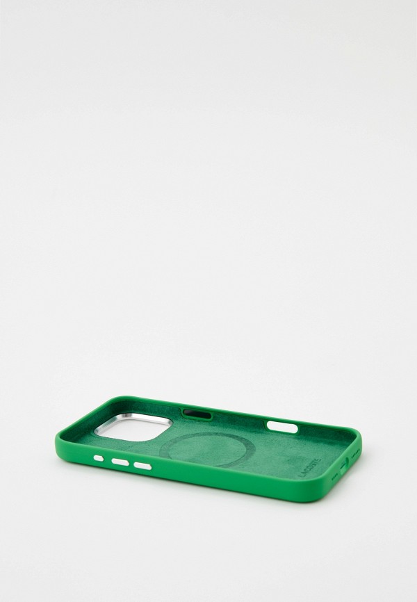 Lacoste Чехол для iPhone - 16 Pro Max, с MagSafe, силиконовый Liquid silicone - фото 2