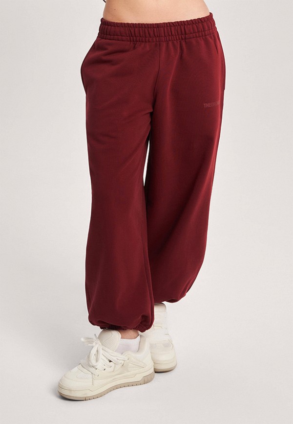 The Orlines Брюки спортивные - Burgundy - фото 4