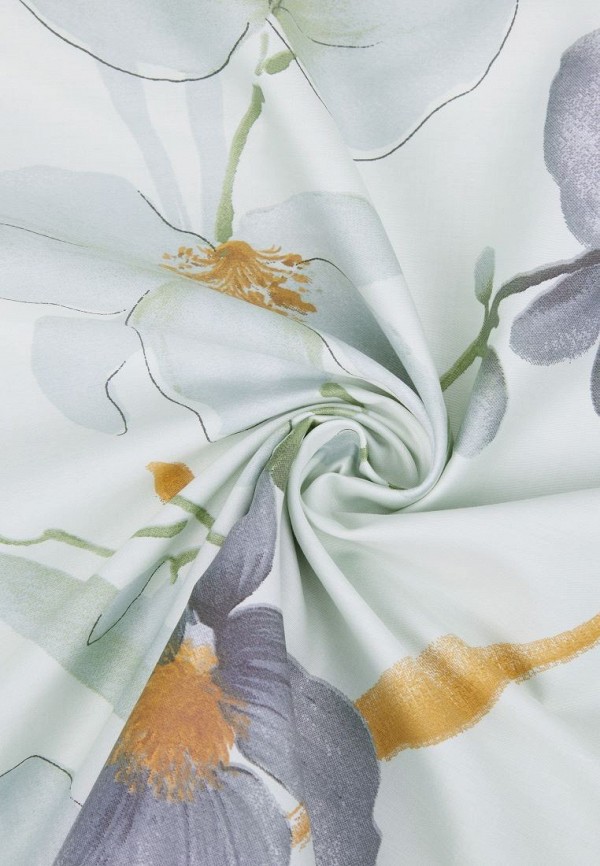 Bellehome Постельное белье Евро - Орхидея, сатин-премиум 300 ТС - фото 5