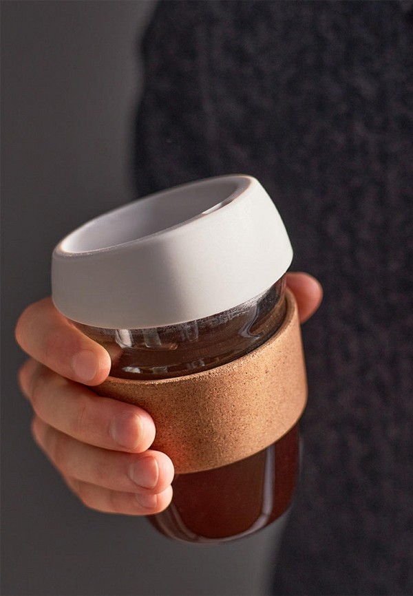 Smart Solutions Кружка - с пробковым ободком Cozy Cup 350 мл - фото 4