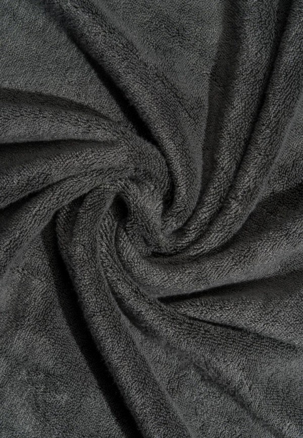 Bellehome Полотенца 3 шт. - бамбук Акито Антрацит 50х70 + 50х100 + 70х140 - фото 5