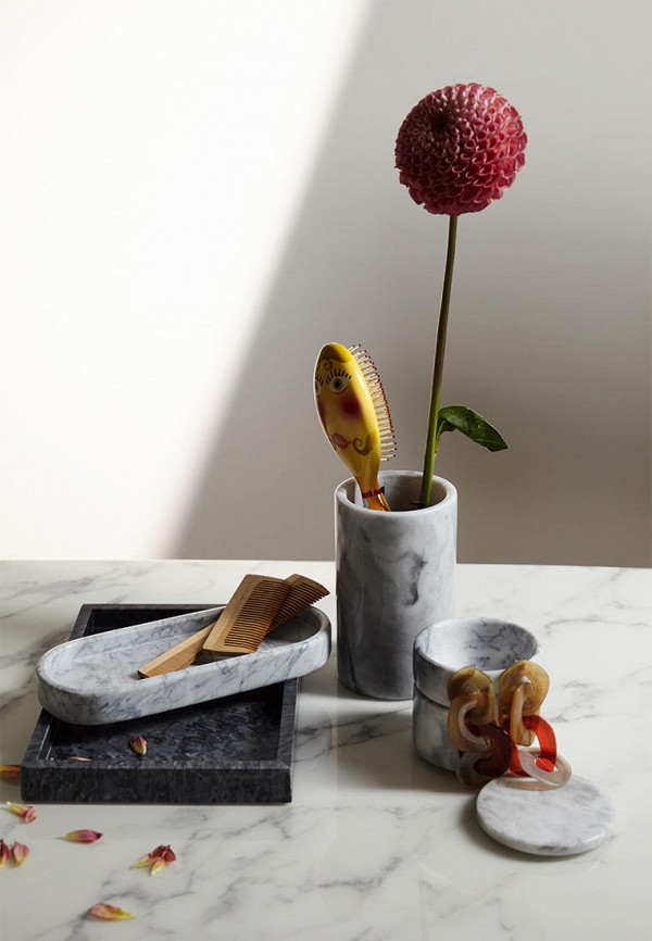 Bergenson Bjorn Поднос - мраморный Marm 25х10 см - фото 6