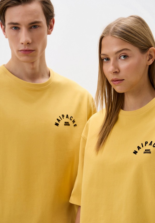Футболка Naipache Soft Touch T-Shirt Yellow, цвет: желтый