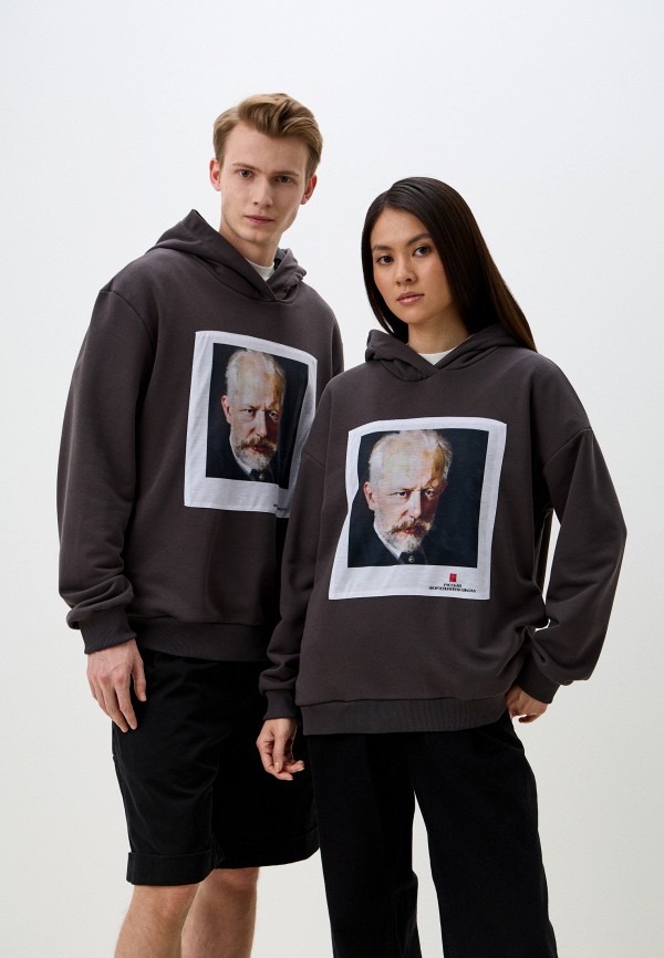 Artograph Худи - "Портрет П.И.Чайковского" купон на джерси - фото 1