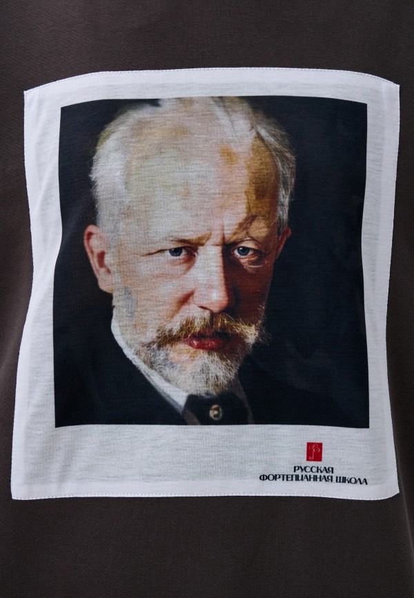 Artograph Худи - "Портрет П.И.Чайковского" купон на джерси - фото 4