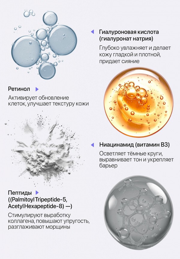 Grace and Stella Крем для кожи вокруг глаз - ревитализирующий, с помпой - фото 5