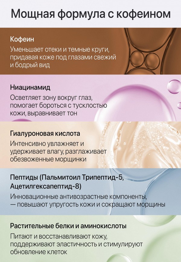 Grace and Stella Патчи для глаз - с кофеином, восстанавливающие - фото 4