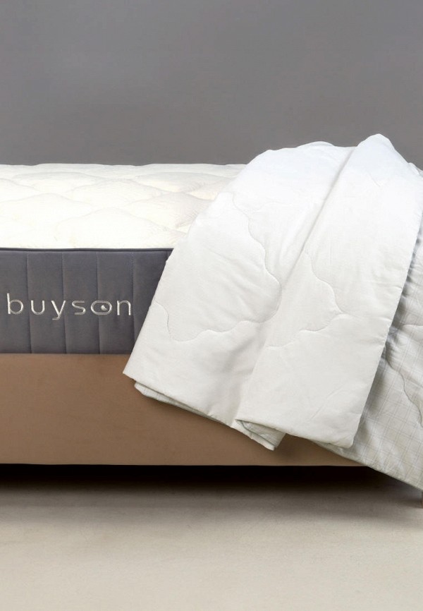 Одеяло 2-спальное buyson buyson family БайТёрн 200х200, цвет: белый ...