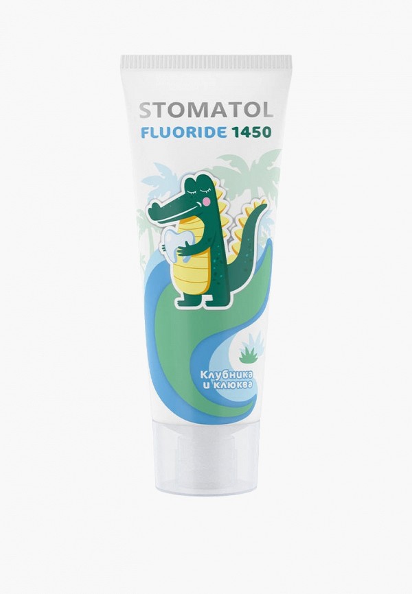 Stomatol Зубная паста - для детей 2-12 лет, с повышенным содержанием фтора - фото 1
