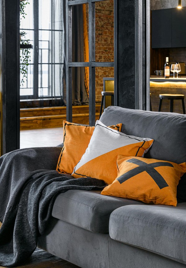 Moroshka Наволочка декоративная - двусторонняя с принтом Don`t cross 40х40 см - фото 4