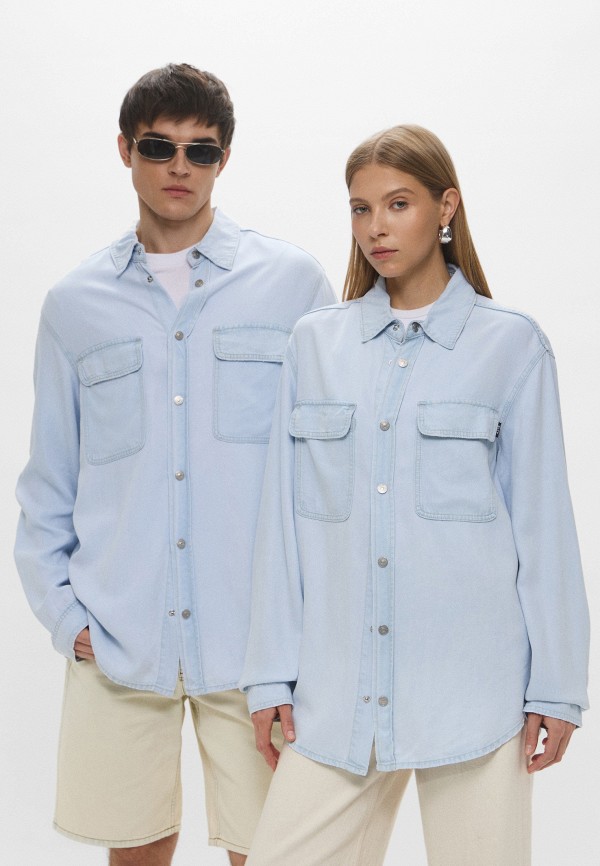 BLCV Рубашка - Miramar Light Blue Distressed - фото 1