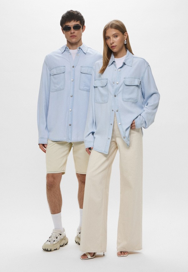 BLCV Рубашка - Miramar Light Blue Distressed - фото 2