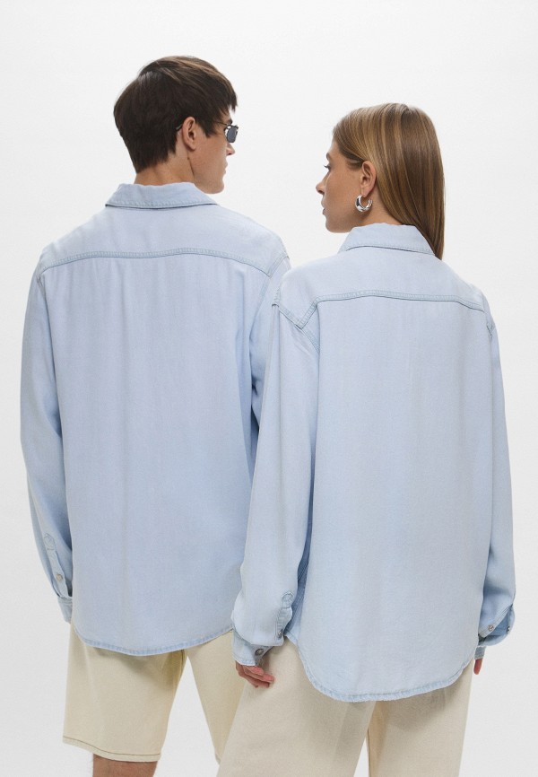 BLCV Рубашка - Miramar Light Blue Distressed - фото 3