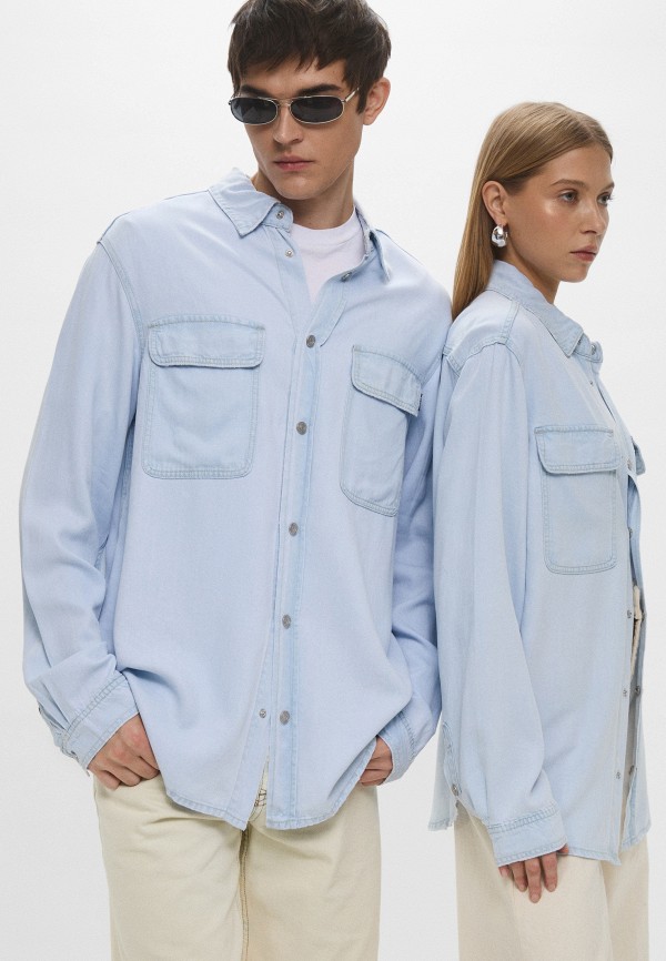 BLCV Рубашка - Miramar Light Blue Distressed - фото 4