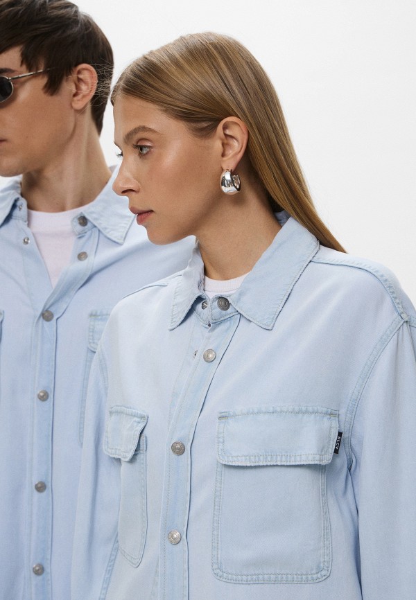 BLCV Рубашка - Miramar Light Blue Distressed - фото 5