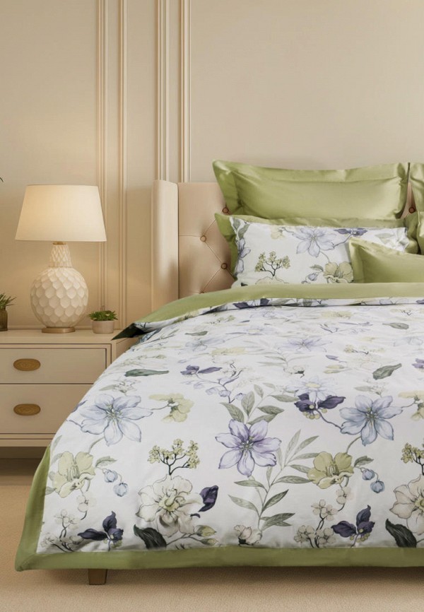 Bellehome Постельное белье Евро - Элисса, сатин-премиум 200 ТС - фото 1