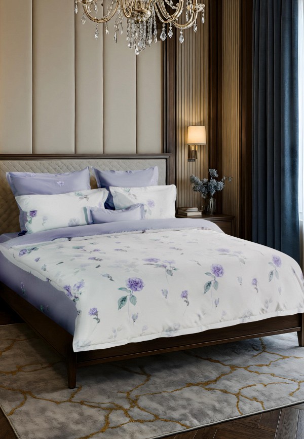 Bellehome Постельное белье Евро - Мерелин, сатин-премиум 200 ТС - фото 5