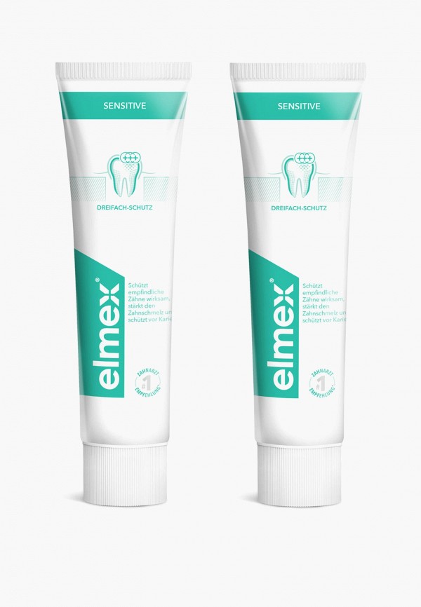 Elmex Зубная паста - 2 шт. Sensitive для чувствительных зубов - фото 1