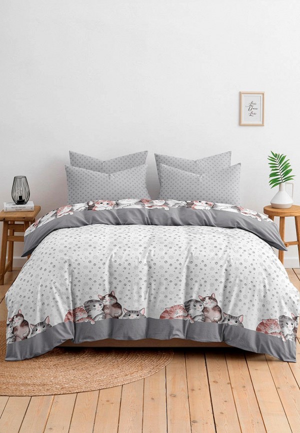 Ночь нежна Постельное белье Евро - Котейки - фото 4