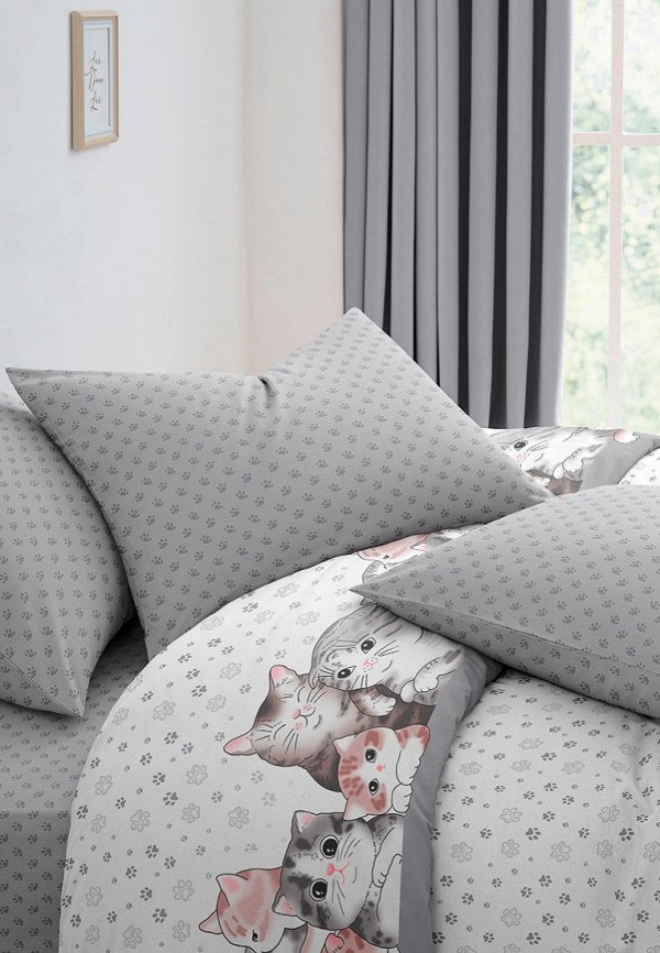 Ночь нежна Постельное белье Евро - Котейки - фото 5