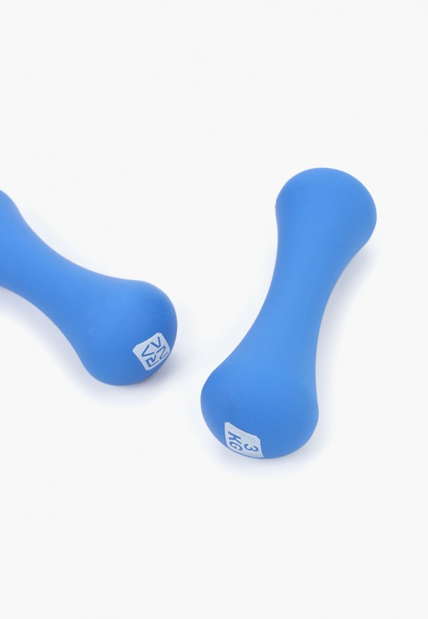 Rank Гантели - Neoprene dumbbell 3kg, Blue - фото 2