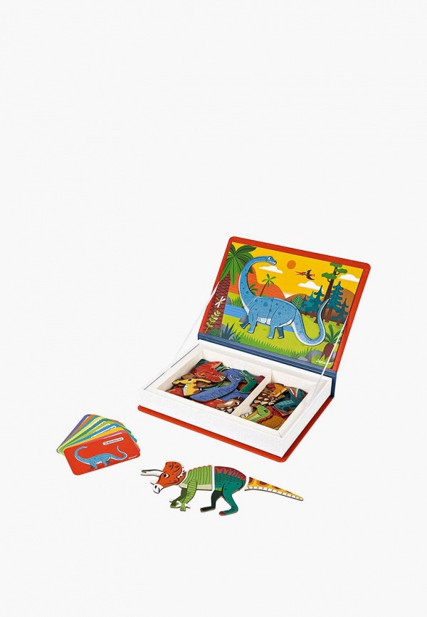 Janod Набор игровой - Магнетикбук Динозавры - фото 1