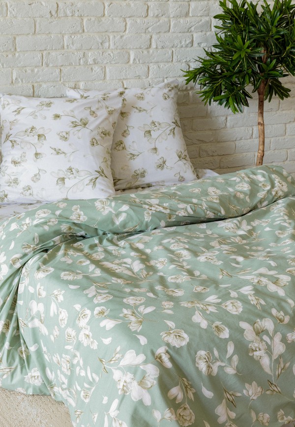 Mia Cara Постельное белье Евро - 50х70, 70х70 Camilla Light Green - фото 5
